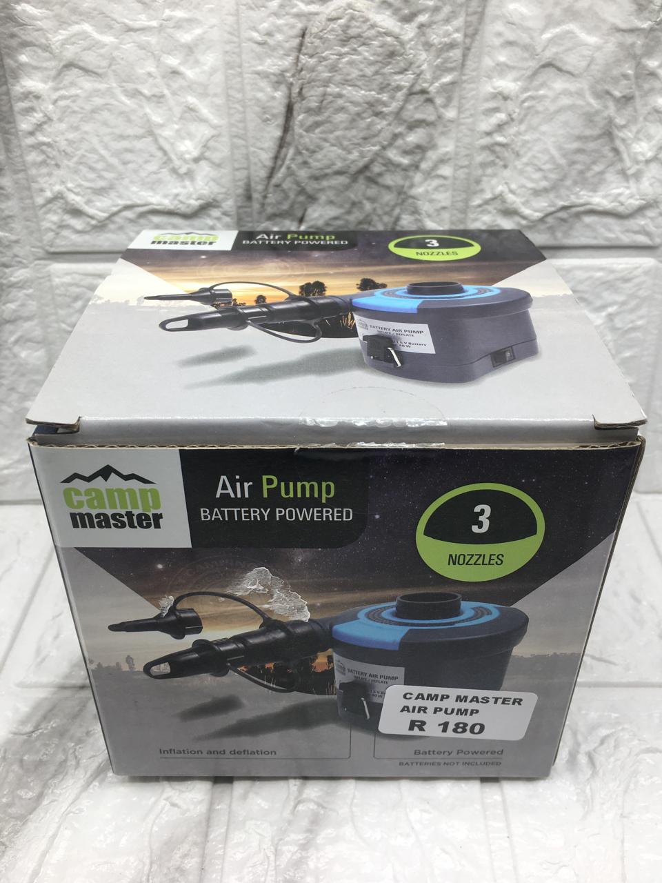Campmaster Compressor CAMP MASTER AIR PUMP – SA Liquidation centre
