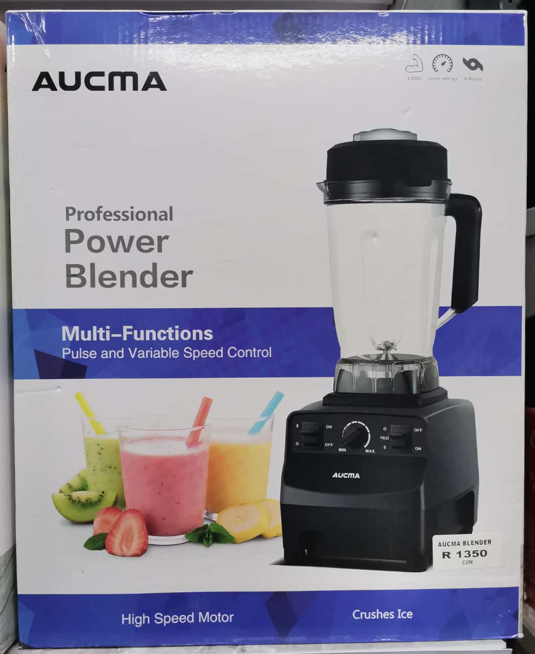 1500W AUCMA Heavy Duty Hi-Performance Power Blender