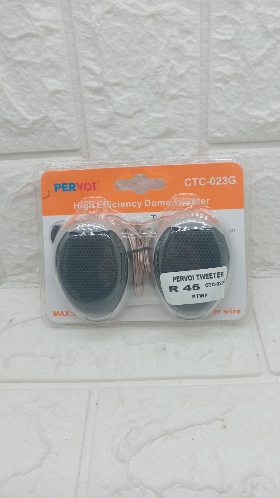 PERVOI HIGH EFFICIENCY DOME TWEETER