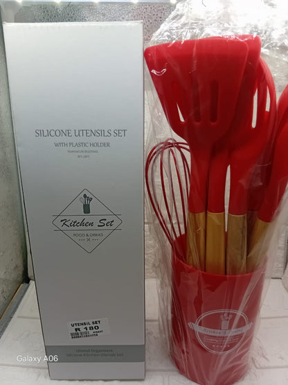SILICONE UTENSIL SET