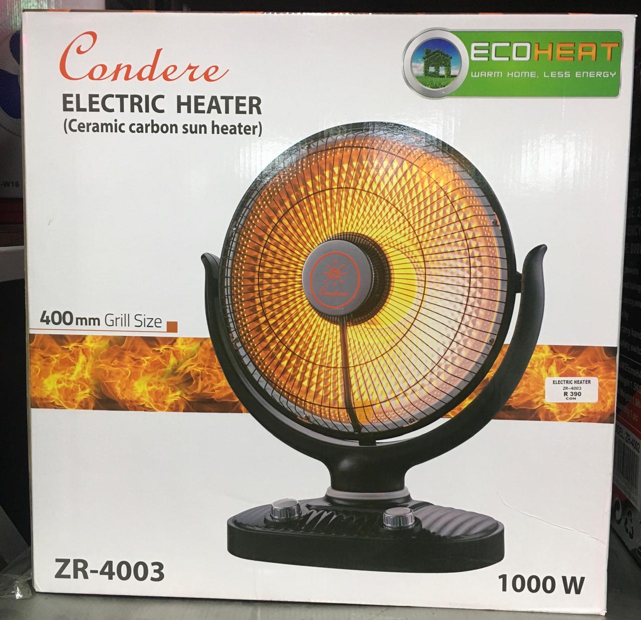 CONDERE CERAMIC CARBON SUN HEATER ZR-4003