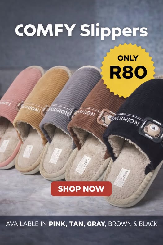 COMFY WINTER SLIPPERS