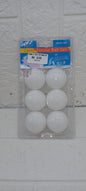 40mm X 6pc TABLE TENNIS BALLS SET