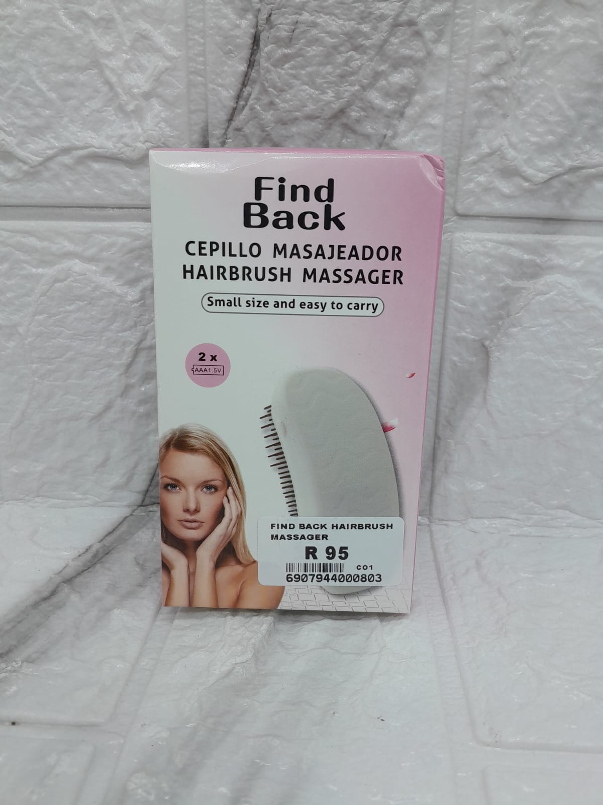 FIND BACK HAIRBRUSH MASSAGER