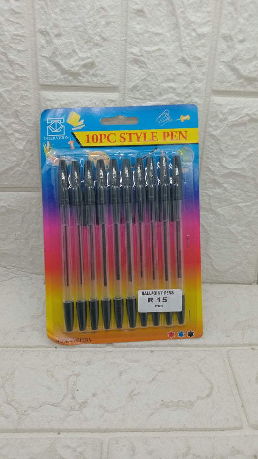 10PC BALLPOINT PEN