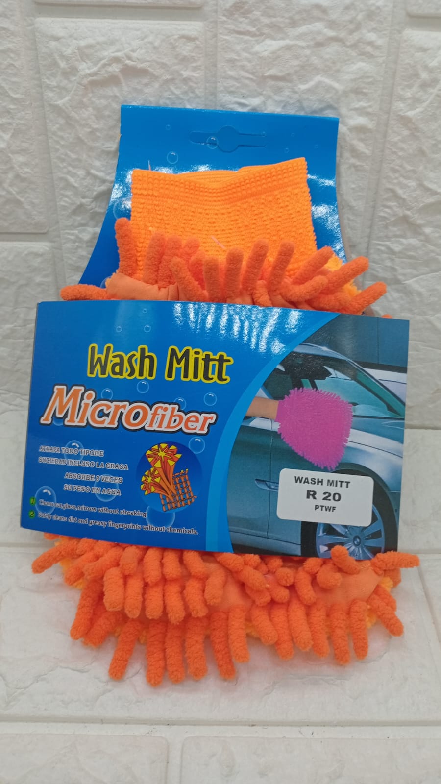 MICROFIBER WASH MITT