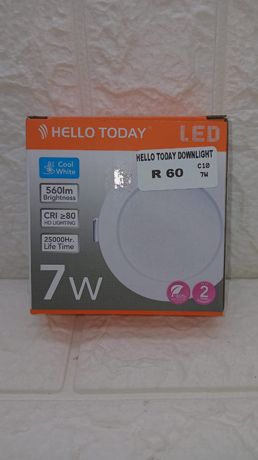 HELLO TODAY 7W DOWNLIGHT