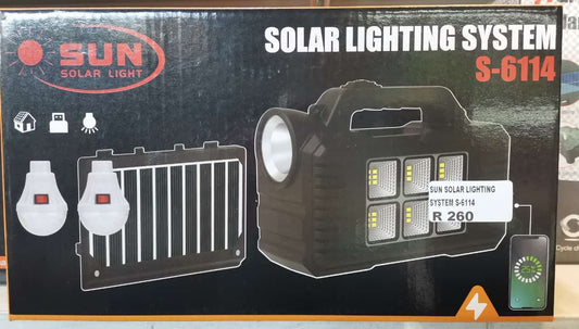 S-6114 SOLAR lighting SYSTEM/1*20