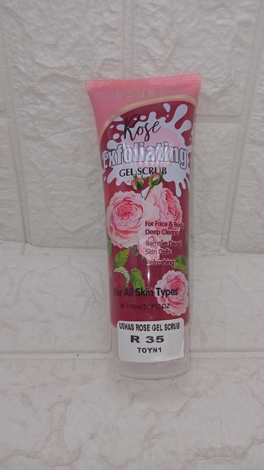 ROSE EXFOLIATING GEL SCRUB