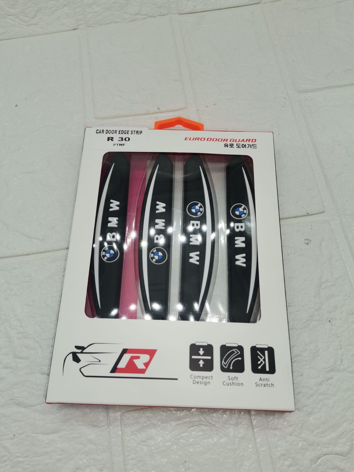 BMW 4 PC DOOR GUARDS (BLACK)