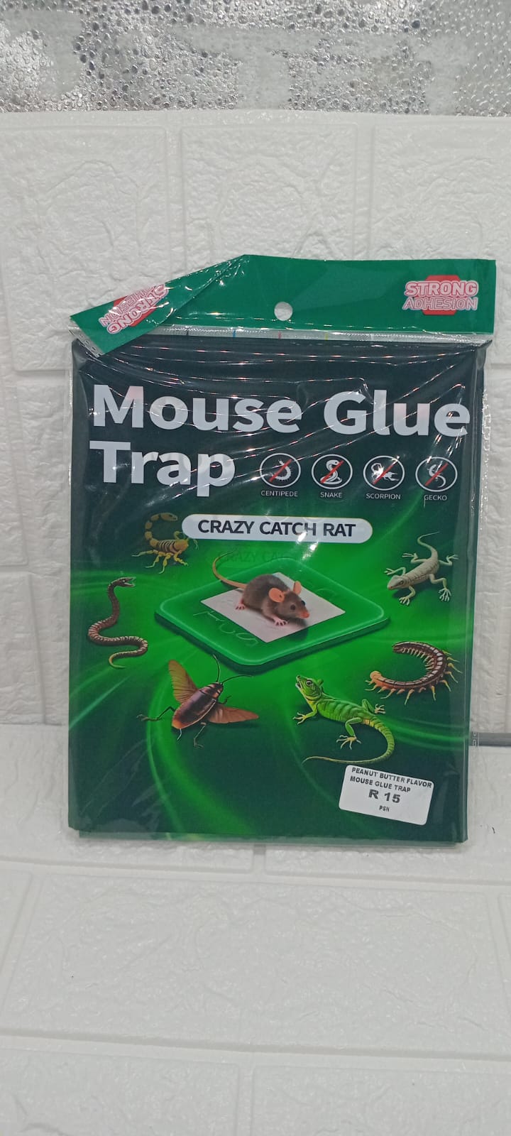 PEANUT BUTTER MOUSE GLUE TRAP
