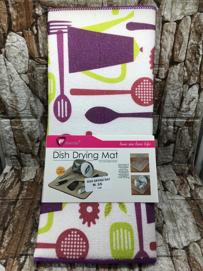 DISH DRYING MAT