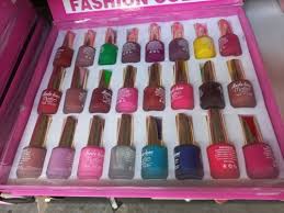 24PC BEAUTIFUL FASHION COLOR NAIL POLISH