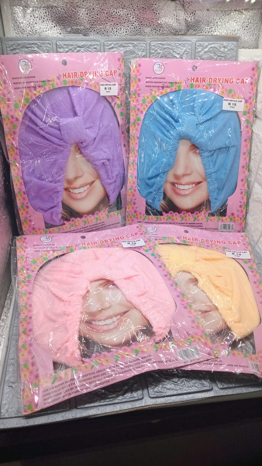 HAIR DRYING CAPS