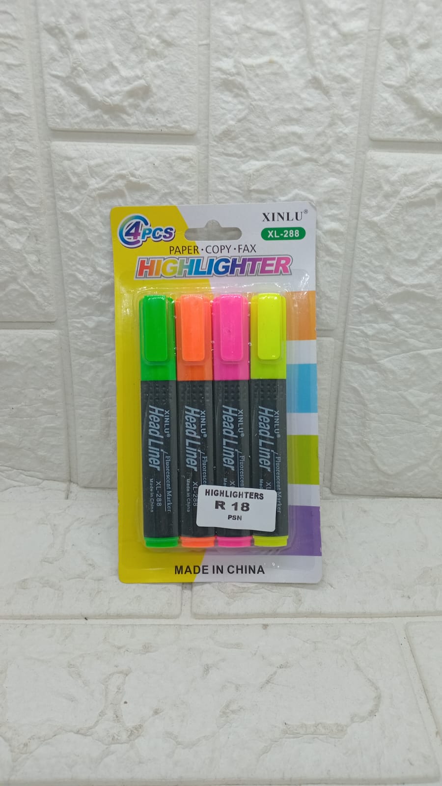 4PCS HIGHLIGHTERS