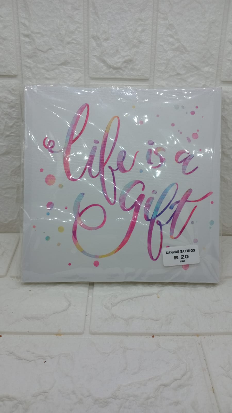 CANVAS SAYINGS