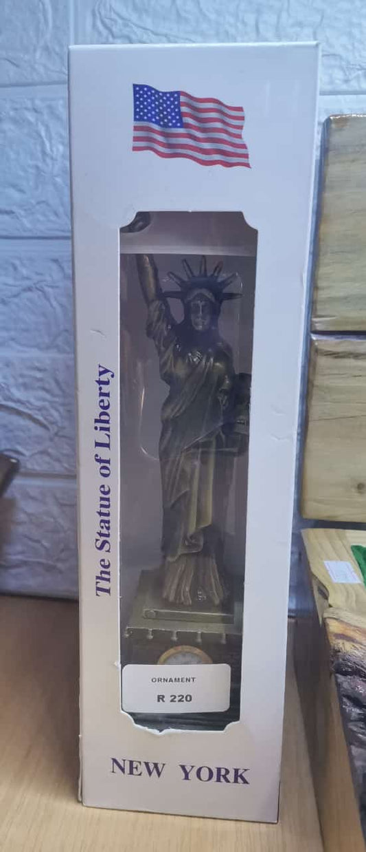 18cm New York City's Statue of Liberty Metal Collectable Model