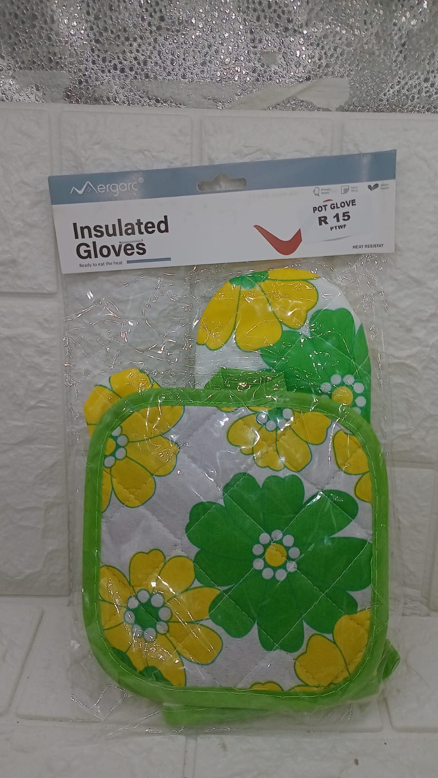 INSULATED POT GLOVES