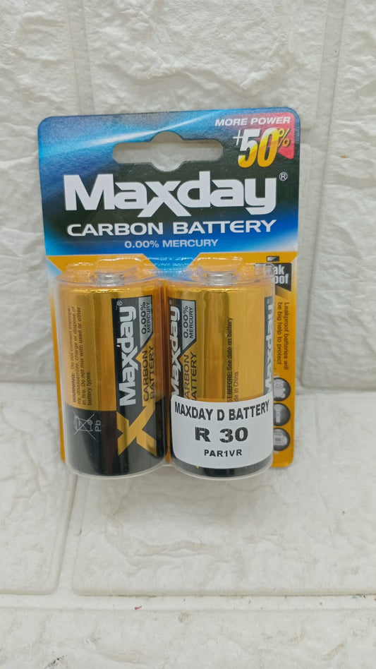 MAXDAY D BATTERY