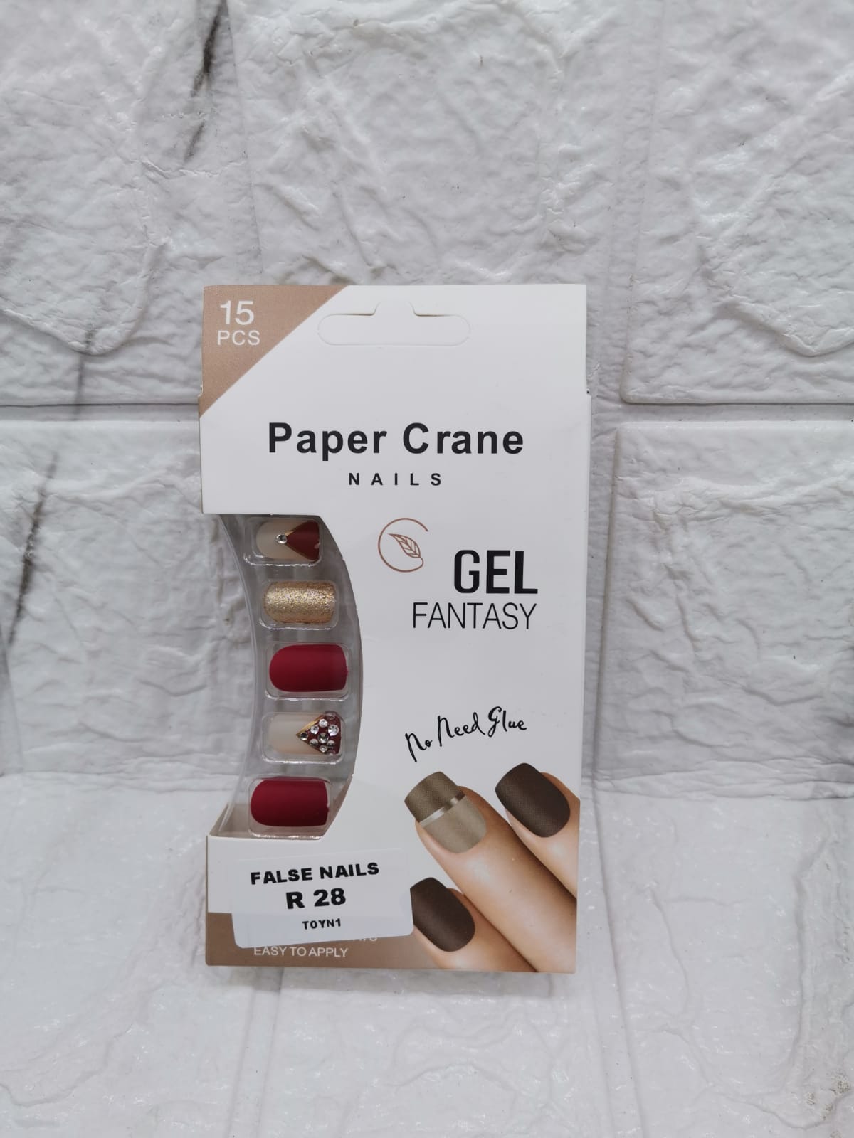 Paper Crane Gel Nails