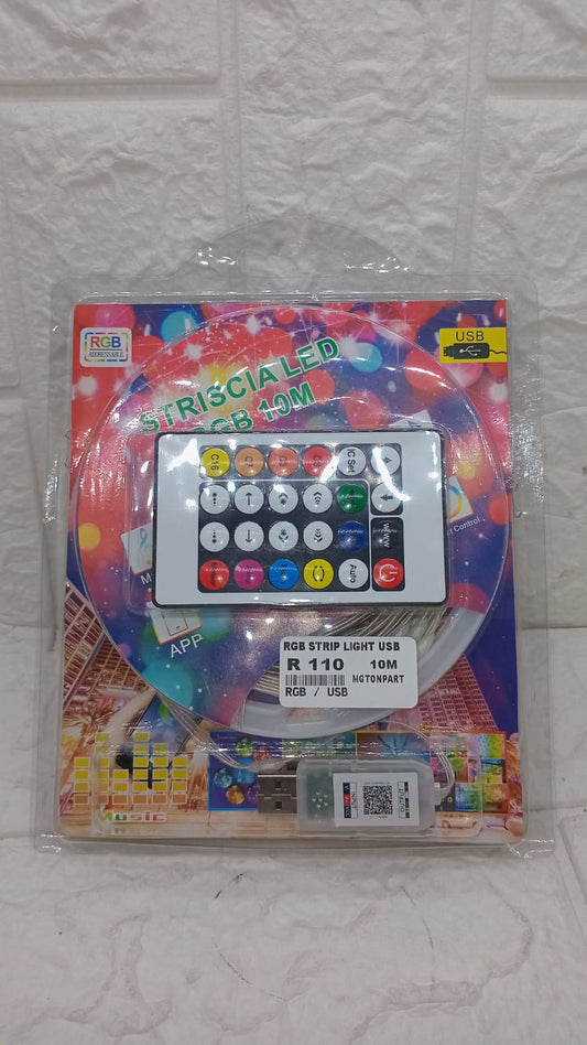 RGB STRIP LIGHT USB 10M