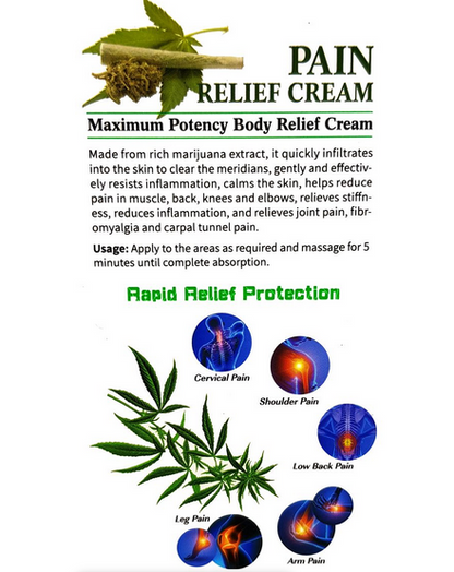 CBD Pain Relief Cream - 100ml