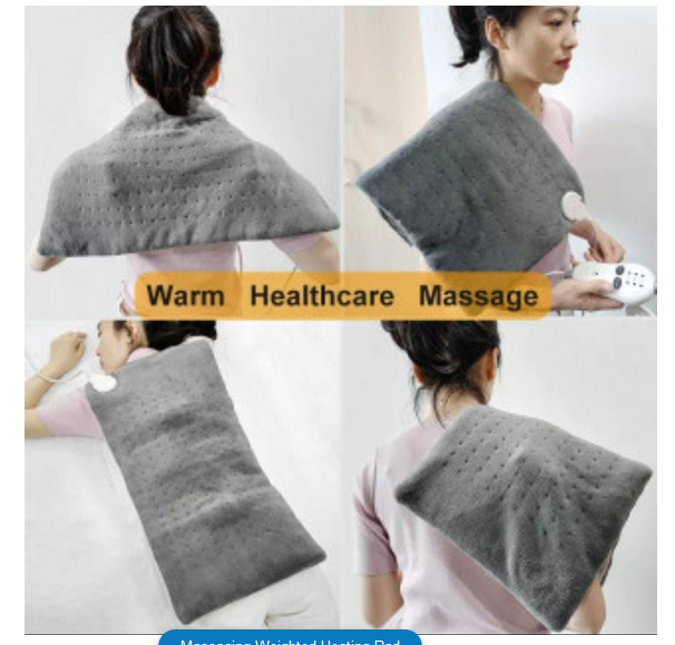 Massaging Weighted Heating Pad