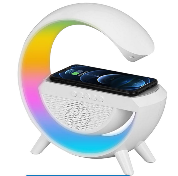 LED Wireless Charging Speaker and Radio - BT-2301