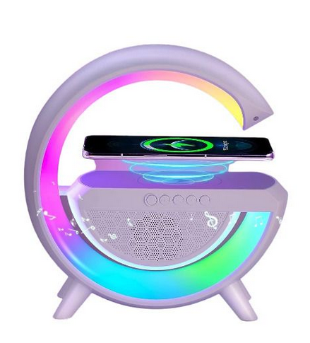 LED Wireless Charging Speaker and Radio - BT-2301