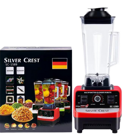 4500W 6 Blades Mixer Juicer- Fruit,Food Processor and Ice Smoothies