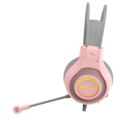 GH-515P PINK COLOR STEREO GAMING HEADSET