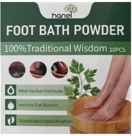 100% Traditional Wisdom Foot Bath Cleaner Powder-10 Pcs