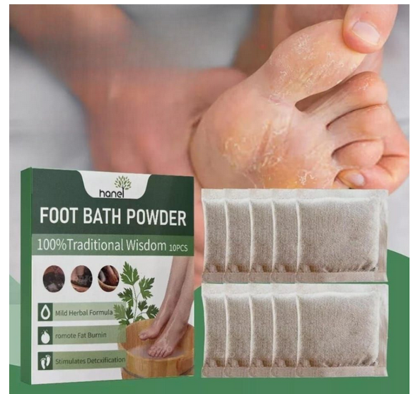 100% Traditional Wisdom Foot Bath Cleaner Powder-10 Pcs