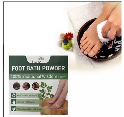 100% Traditional Wisdom Foot Bath Cleaner Powder-10 Pcs