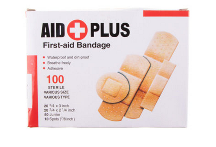 First Aid Plasters 100PCS