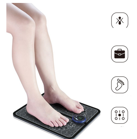 Rechargeable EMS Physiotherapy Wireless Muscle Stimulator Foot Massager