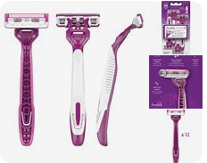 WETELL PURE Disposable Razors X3