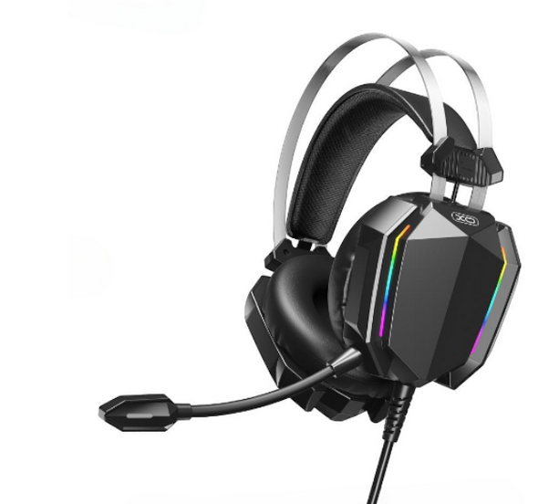 XO - XO-GE07 - 3D Surround Sound Gaming Headset With RGB Lighting - Black