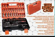 Socket Set 1/4 53pc