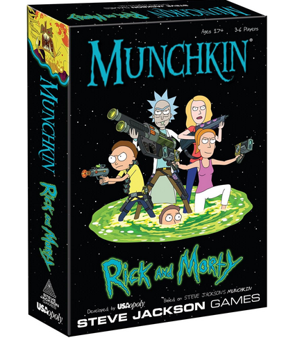 Munchkin Rick And Morty Card Game