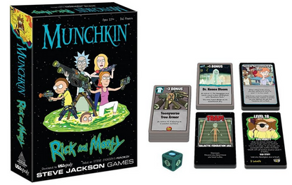 Munchkin Rick And Morty Card Game