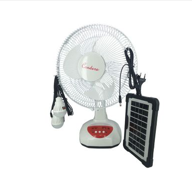 Fan Solar Rechargable 12"