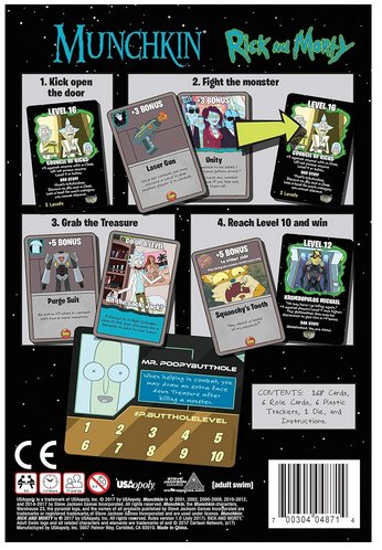 Munchkin Rick And Morty Card Game