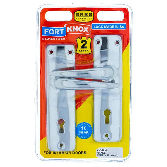 FORT KNOX Chrome Plated Lock Set