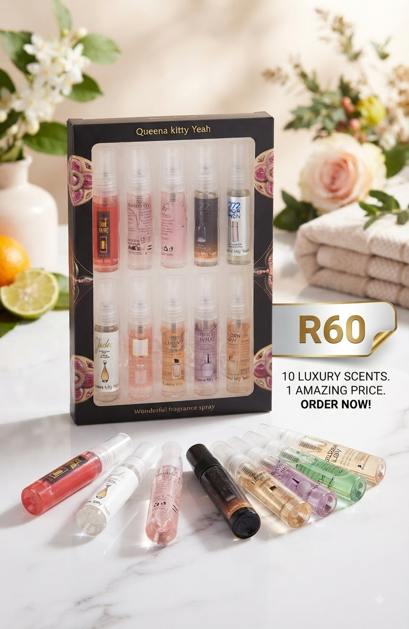 10 PIECE MINI PERFUME SET