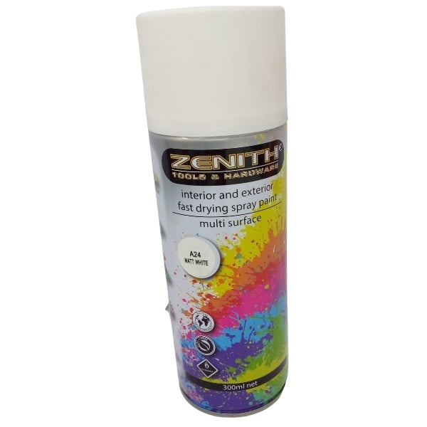 Zenith – Spray Paint Matt White