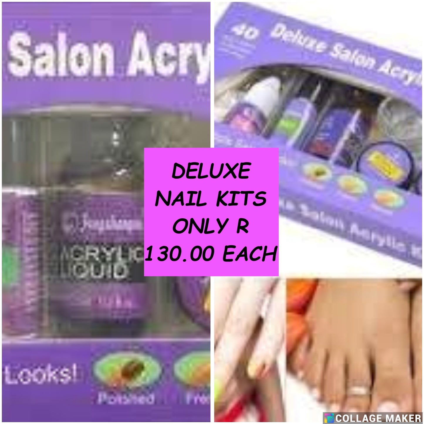 NAIL SALON ACRYLIC DELUX SET