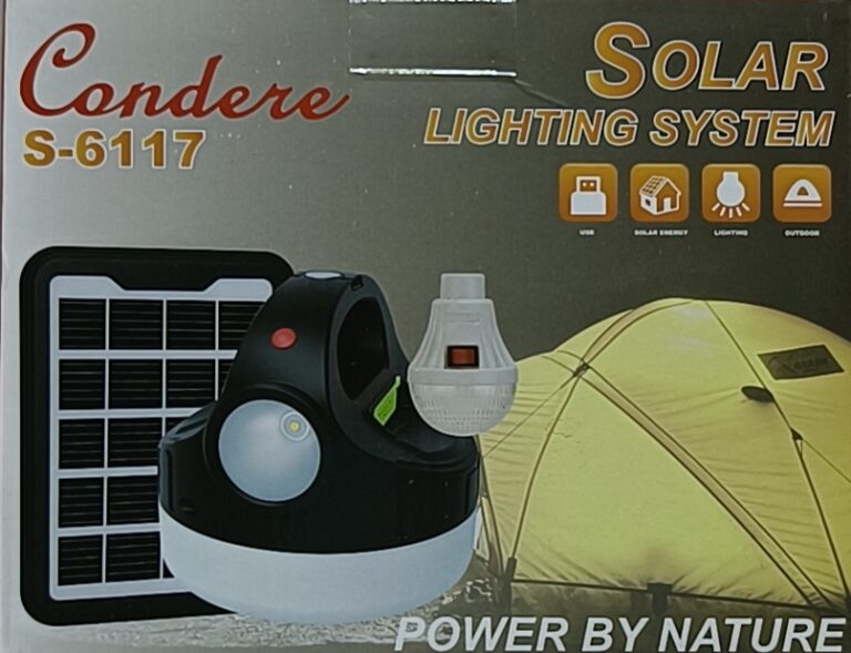 SOLAR LIGHTS - Condere Distributors