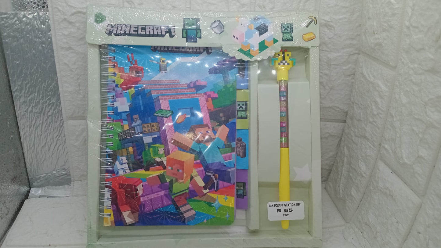 MINECRAFT STATIONERY