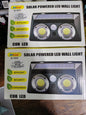 SOLAR POWERED LED WALL LIGHT